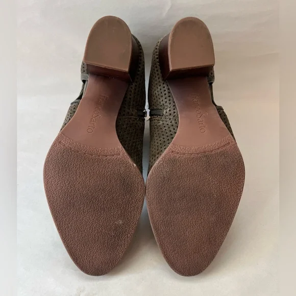 Franco Sarto Dale2 Ankle Boot Bootie sz 8.5M/ Olive Green / EUC - Picture 7 of 10